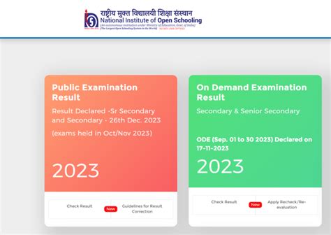 old nios result|NIOS Result October / November 2022 23 Kab Aayega 10th or 12th Cla.